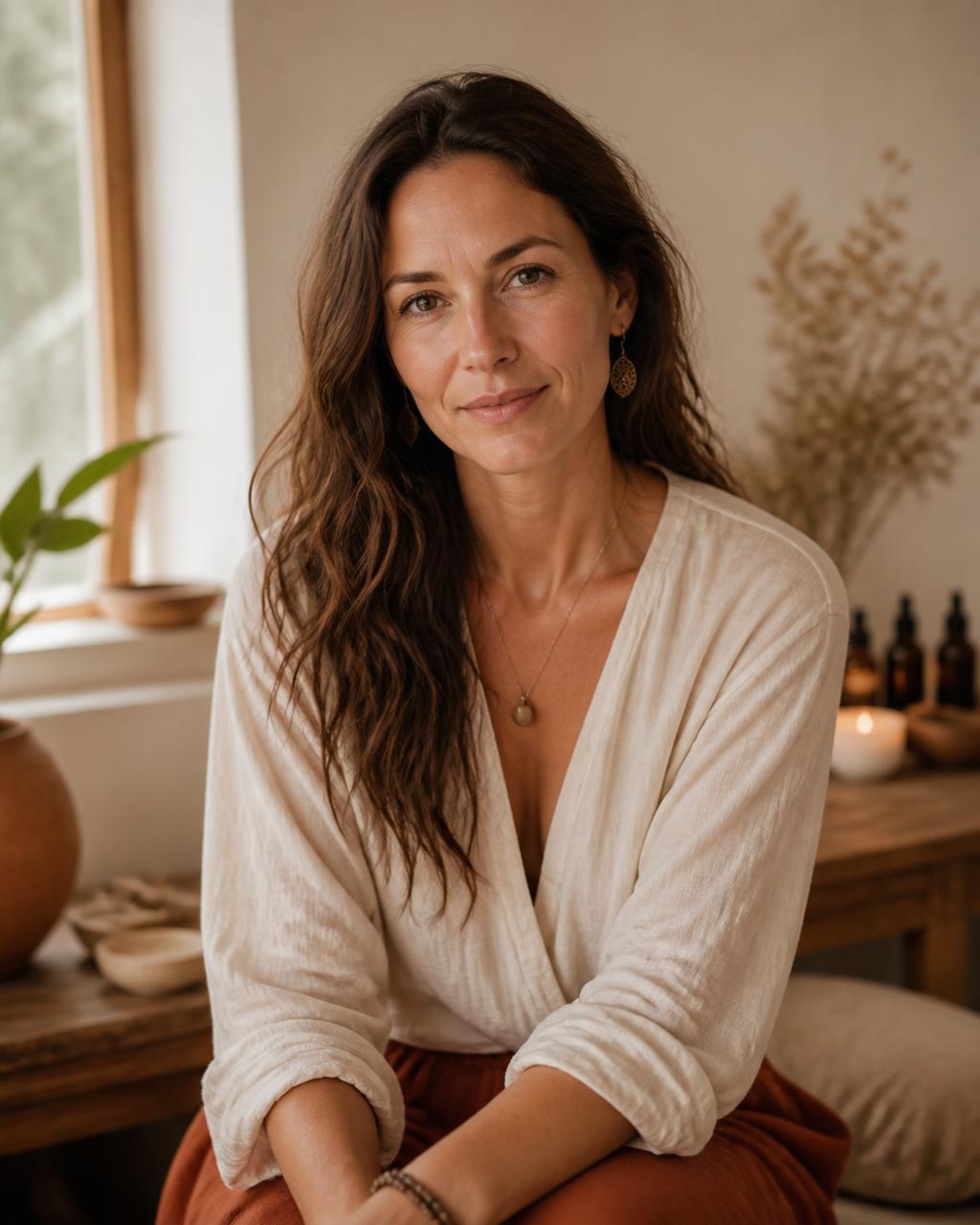 Portrait de Joy, fondatrice de JOY Holistic Healing